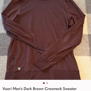 Vuori Men's Ponto Performance Crewneck Sweater